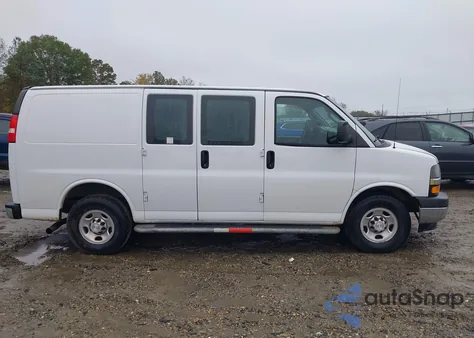 2020 Chevrolet Express Cargo Rwd 2500 Regular Wheelbase Wt z USA, uszkodzony, nr VIN 1GCWGAFG5L1230566